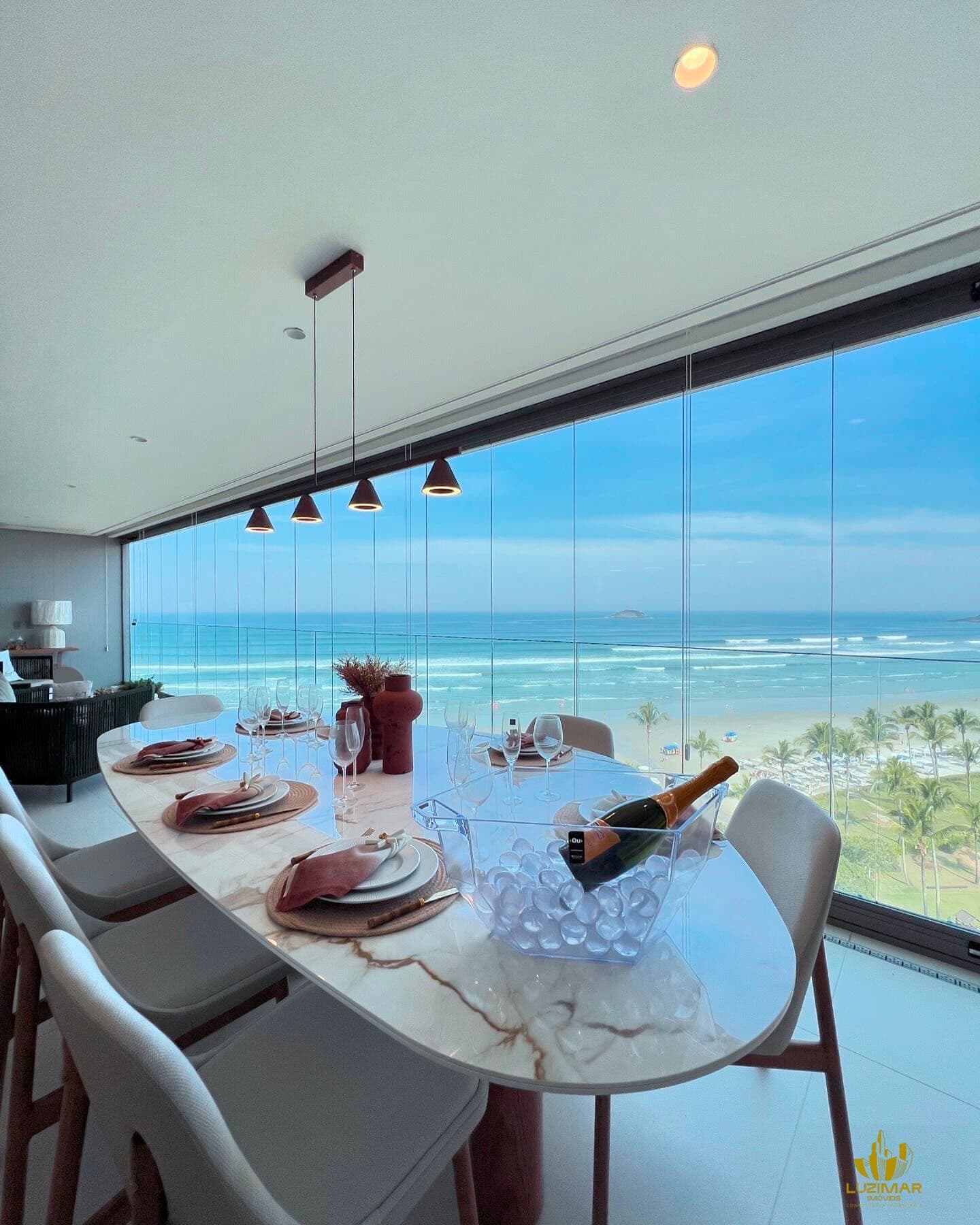 Apartamento Pé Na Areia Vista Mar Frontal