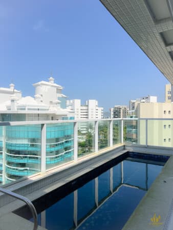 Cobertura Pé na Areia com Vista Mar!