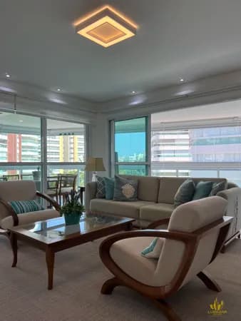Apartamento Vista a Mar Luxuoso em Riviera de São Lourenço