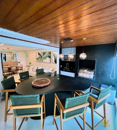 Apartamento Reformado Pé na Areia à venda no bairro Riviera - Bertioga/SP