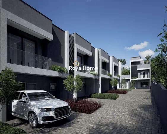 Sobrado duplex em Condomínio com 109,57 m² privativos