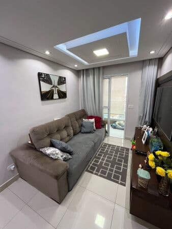 Belo apartamento à Venda no Residencial Atenas - 2 dormitórios, sendo 1 suíte | 57m²