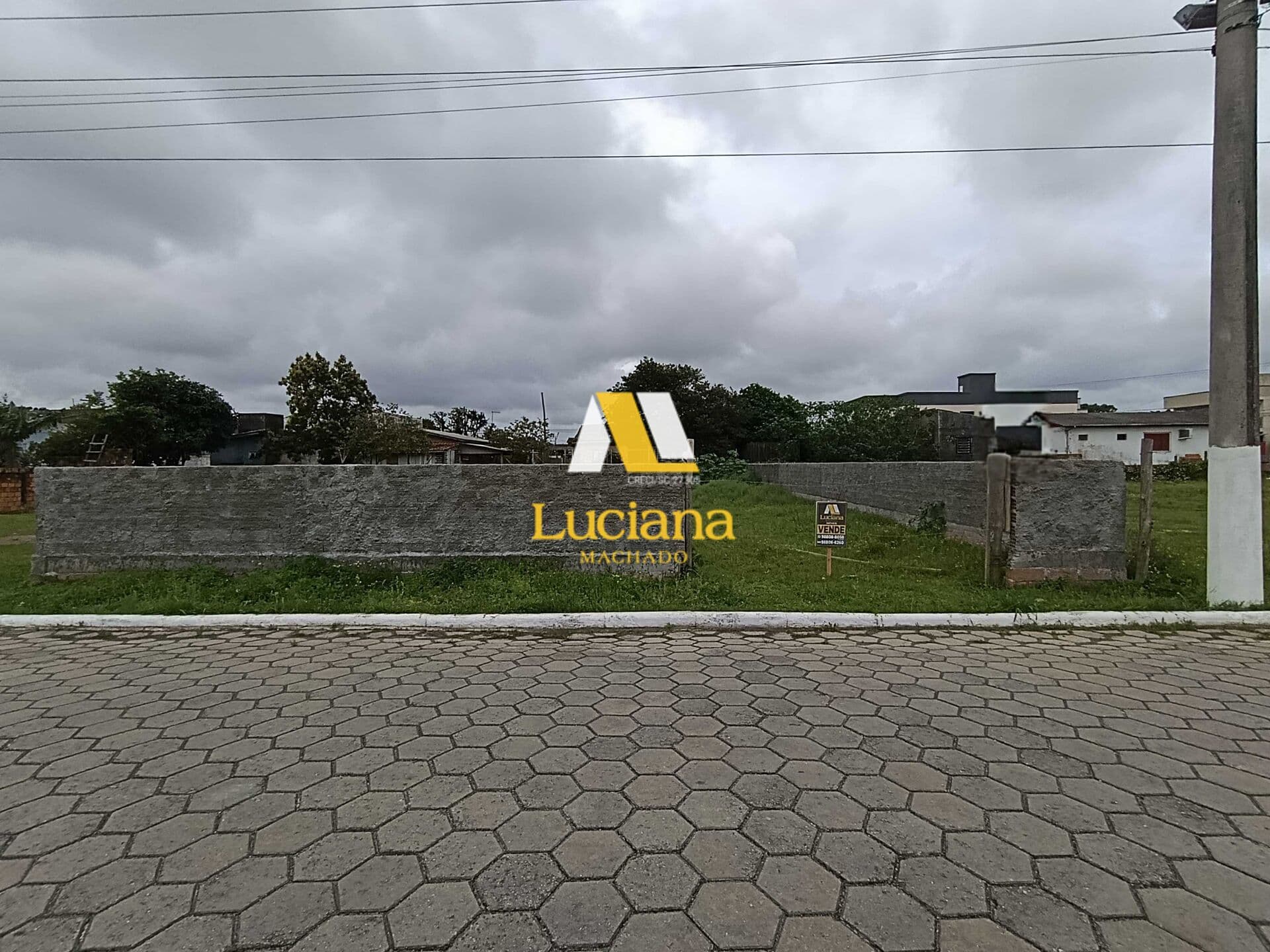 Terreno murado no bairro Lagoão em Araranguá SC