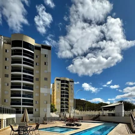 Apartamento com vista para a serra no Ibituruna