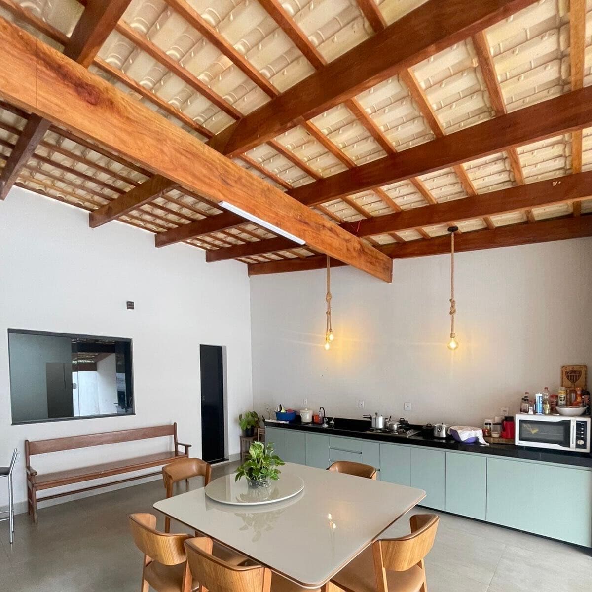 Casa Térrea com Área Gourmet no Alcides Rabelo com Excelente Distribuição