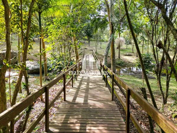 Sítio com açude e córrego natural