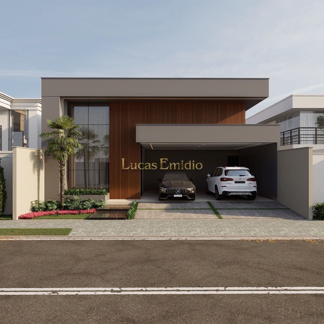 Casa Linear de alto padrão à venda no bairro Jardim Califórnia em Patos de Minas!
