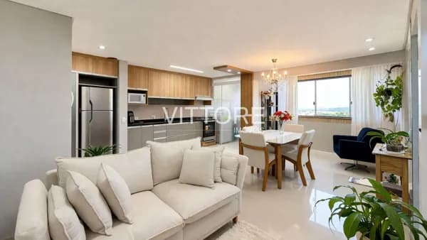 Apartamento 67,11m² - 02 dormitórios - Centro - São José dos Pinhais