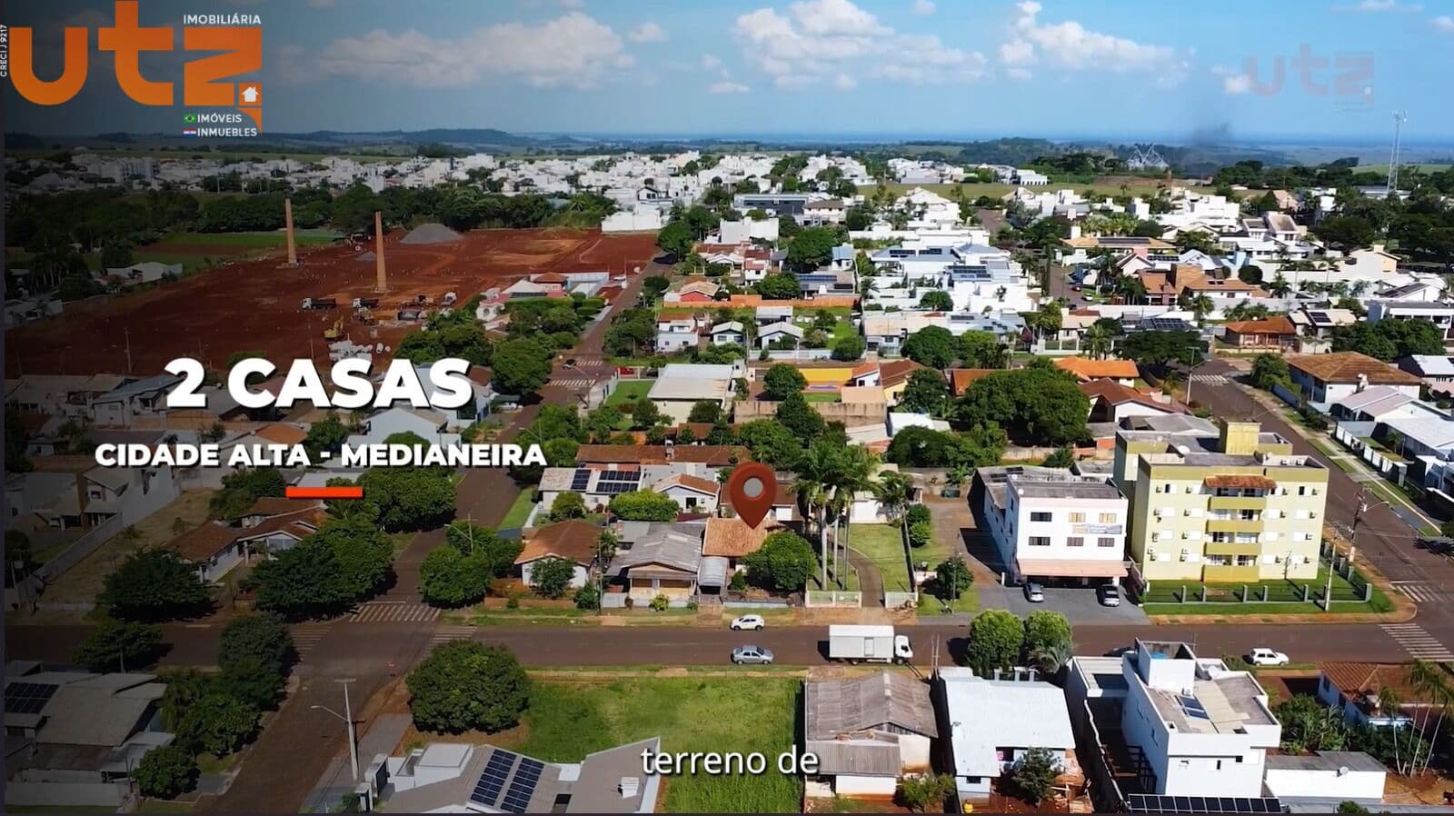 2 casas no Bairro Cidade Alta em Medianeira - PR