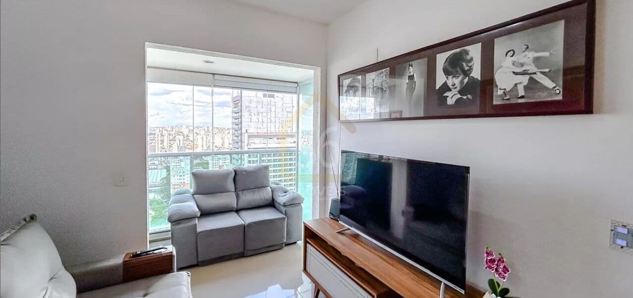 Apartamento de 45m² á venda no Tatuapé de 1 dormitório sendo 1 suíte e 1 vaga de garagem