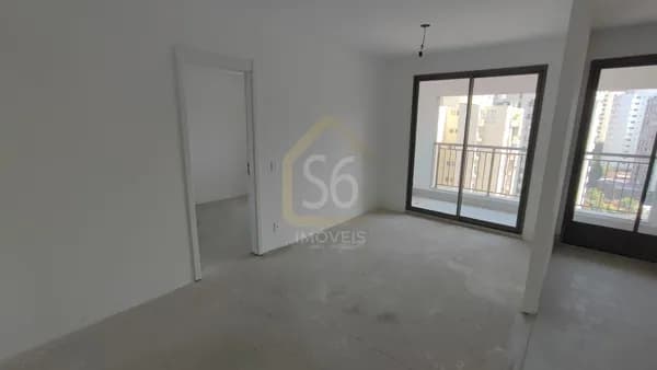Apartamento Novo1 dormitório com suíte e lavabo à venda na Chácara Klabin