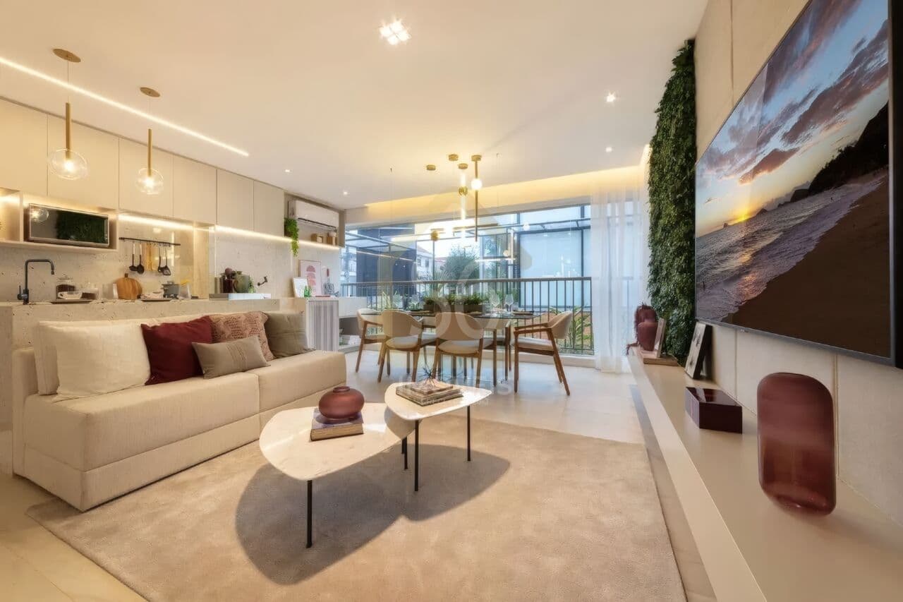 Apartamento 3 dormitórios, 1 suíte decorado à venda na Chacara Klabin
