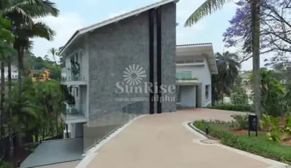 Casa à venda no Tamboré 1 com vista permanente | AT 1.500m² - AC 700m² - R$12.000.000 | Barueri/SP