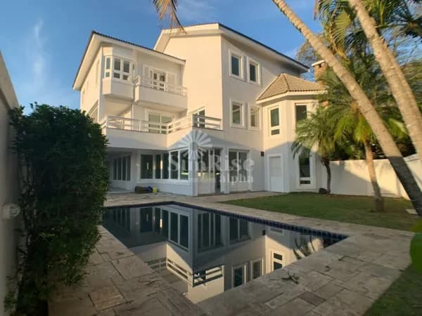 Casa com 4 dormitórios à venda Alphaville, 581 m² por R$ 4.200.000 - Residencial Dez - Santana de Parnaíba/SP