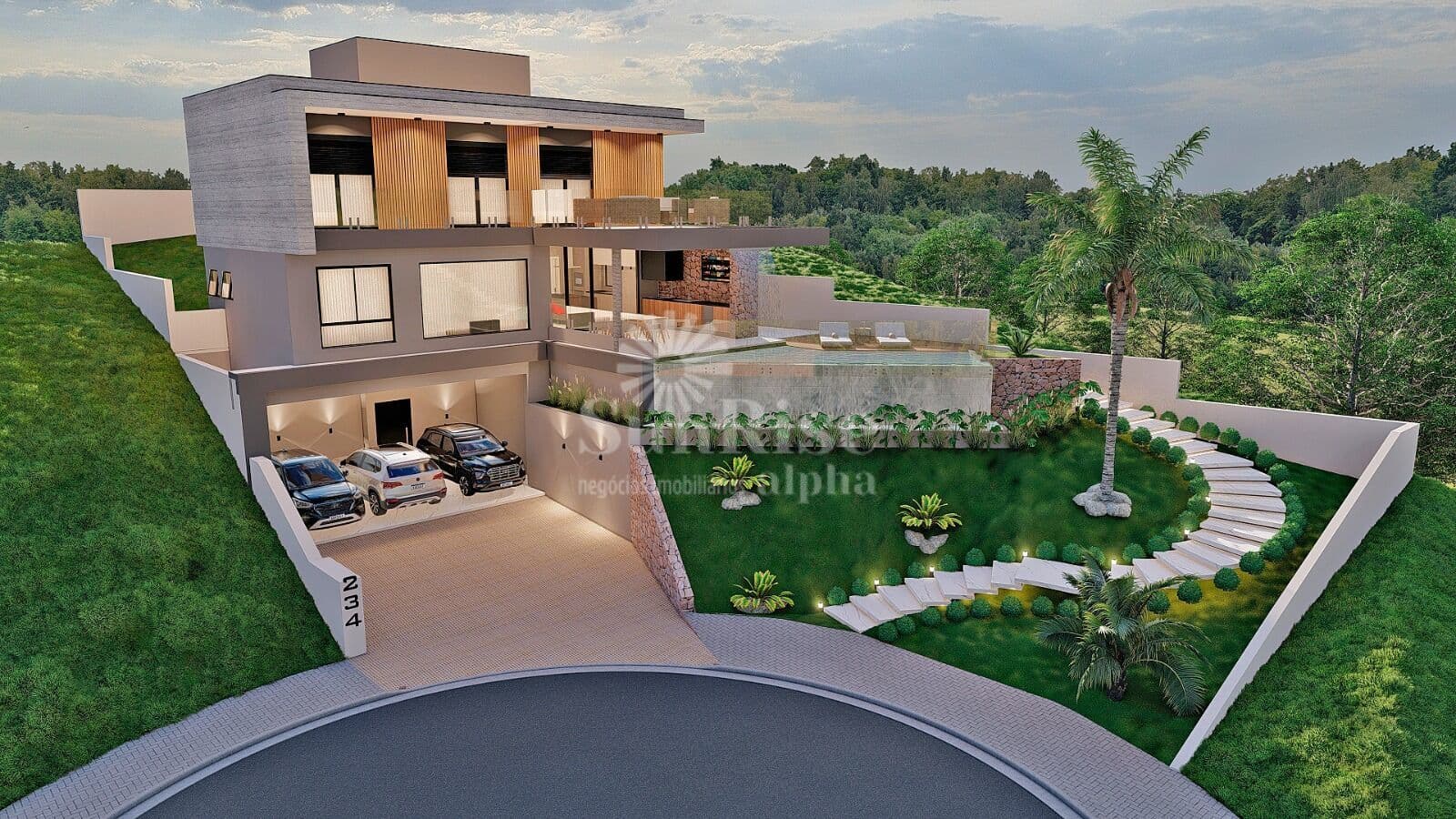 Casa alto padrão nova à venda em Valville com 4 suítes e 4 vagas | 330m² AT - 237m² AC - R$2.900.000 | Santana de Parnaíba/SP