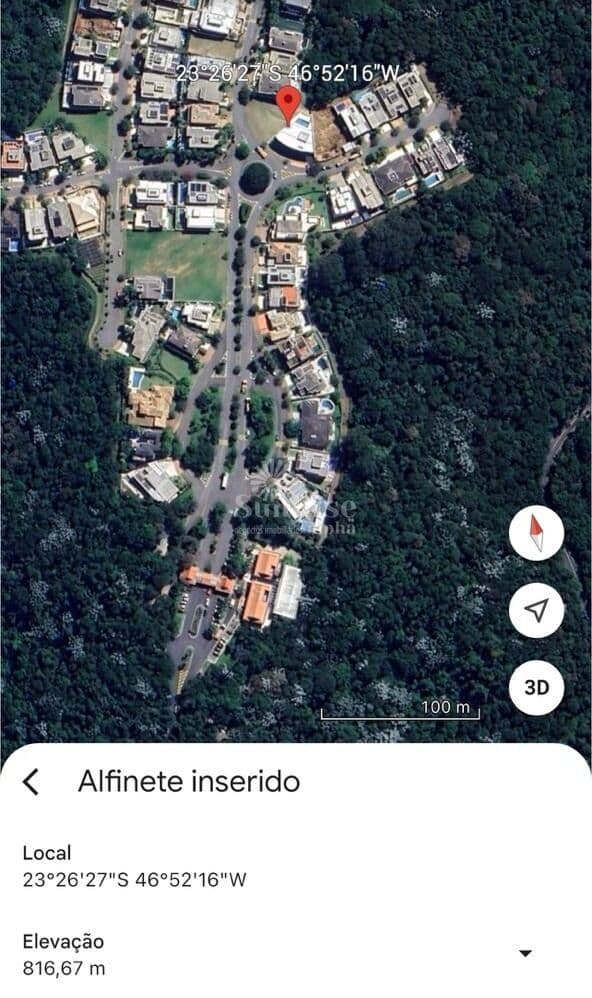 Terreno à venda no Gênesis I - Alphaville - 606m² - R$2.200.000 - Santana de Parnaíba/SP