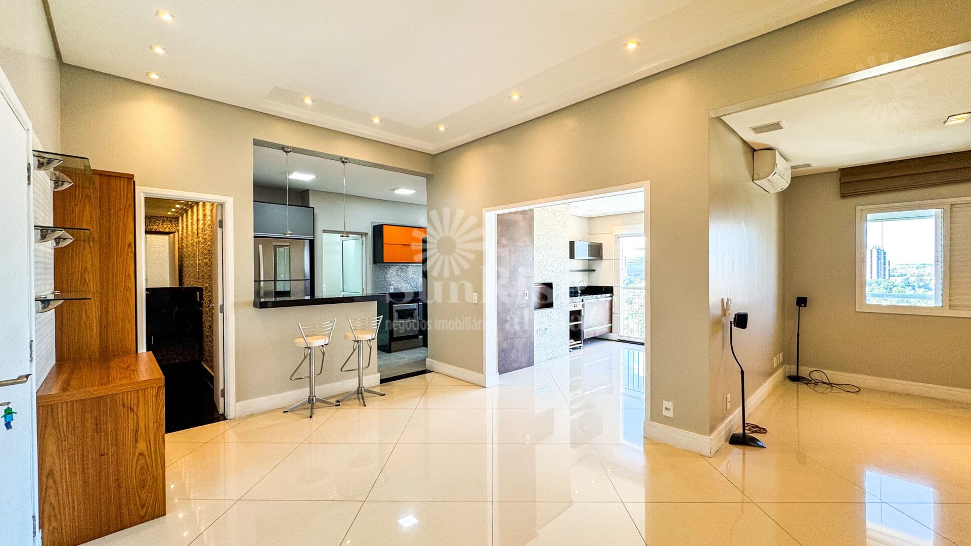 Apartamento semi-mobiliado para venda com 2 suítes e 2 vagas - R$1.300.000, - Alphaville - Barueri/SP