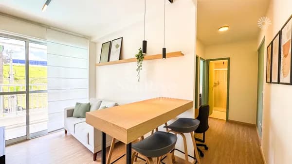 Apartamento mobiliado para alugar com 2 quartos e 1 vaga 45 m² R$4.490,00 pacote Acqua Bethaville - Barueri/SP