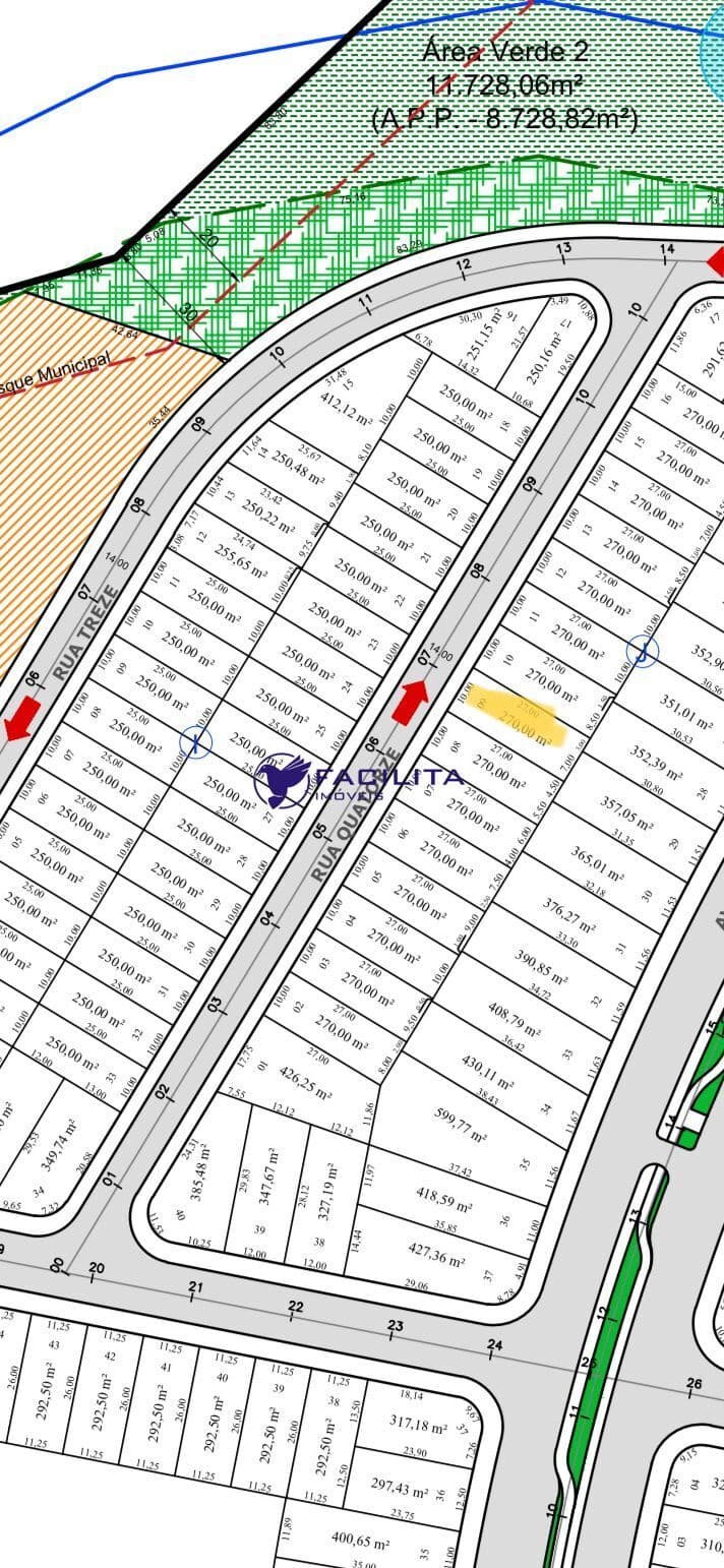 Lote/Terreno em Passos - jardim dos lagos