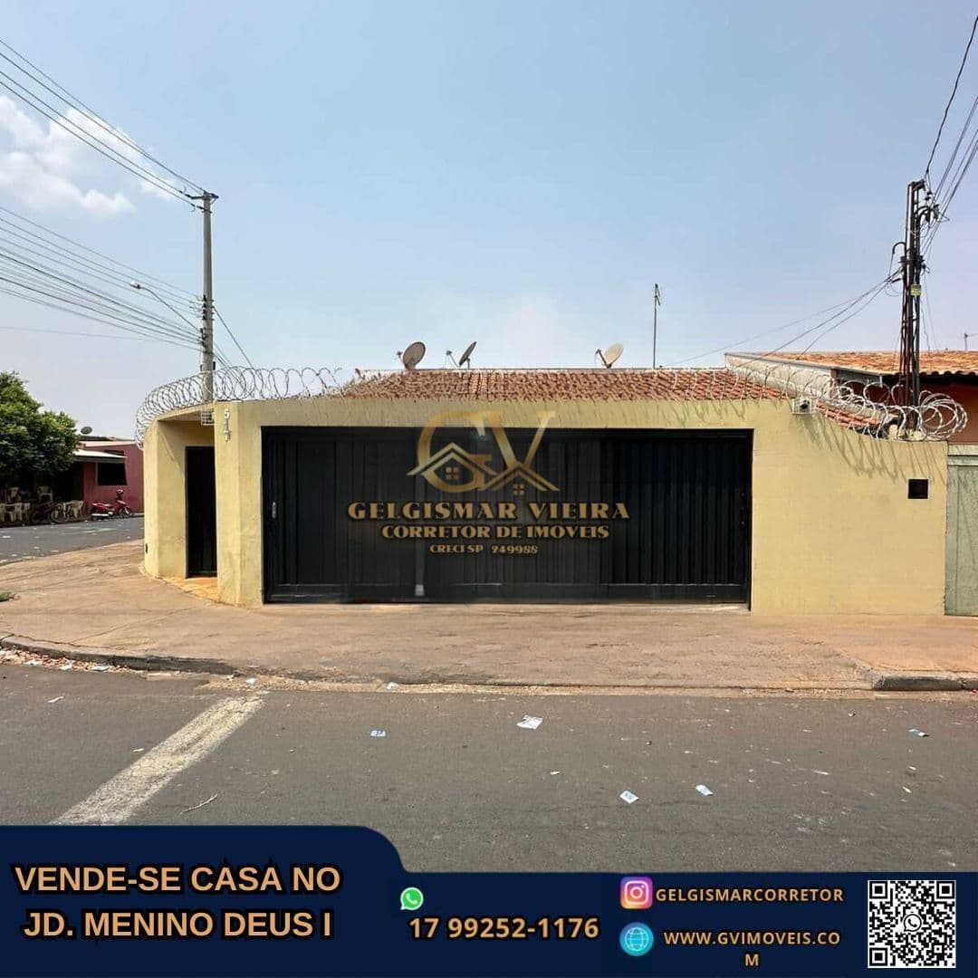 🏡 VENDE-SE CASA JD. MENINO DEUS I - BEBEDOURO - SP 🏡
