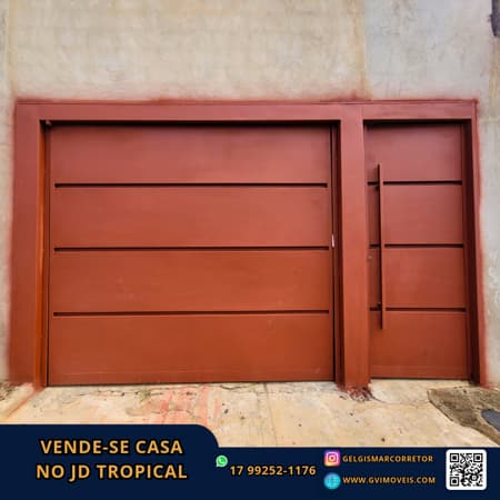 🏡 VENDE-SE CASA NO JARDIM TROPICAL – BEBEDOURO - SP 🏡
