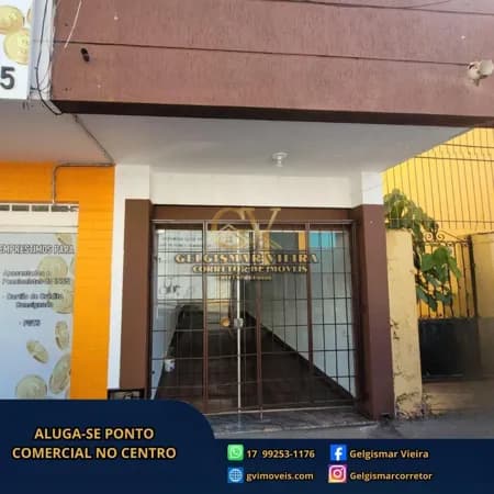 🏡 ALUGA-SE PONTO COMERCIAL NO CENTRO – BEBEDOURO - SP 🏡