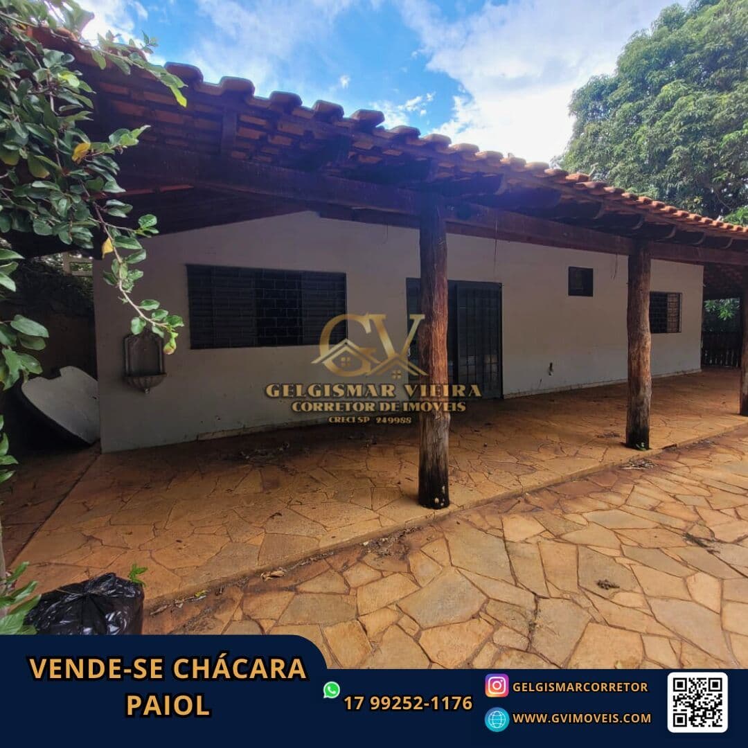 🏡 VENDE-SE CHÁCARA PAIOL — BEBEDOURO - SP 🏡