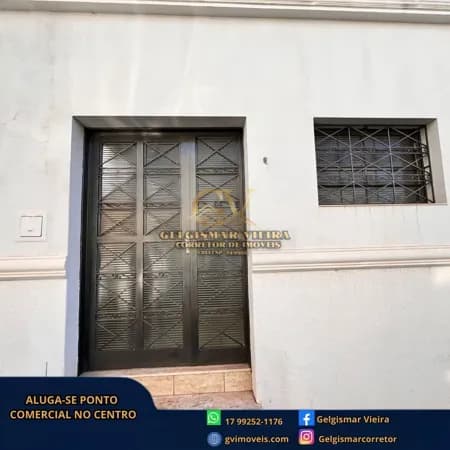 🏡ALUGA-SE PONTO COMERCIAL NO CENTRO-BEBEDOURO-SP🏡
