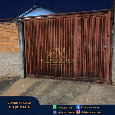 🏡 VENDE-SE CASA NO JD. ITÁLIA — BEBEDOURO — SP 🏡