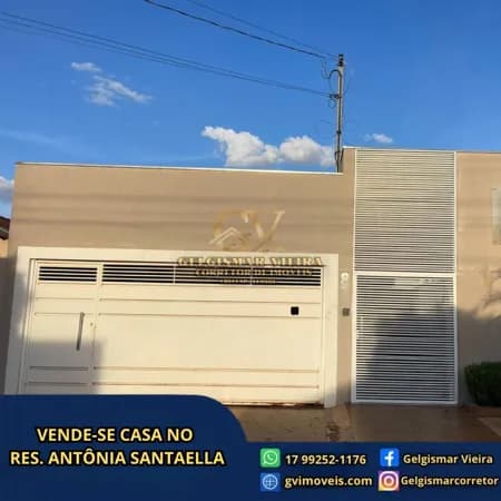 🏡 VENDE-SE CASA NO ANTÔNIA SANTAELLA — BEBEDOURO - SP 🏡