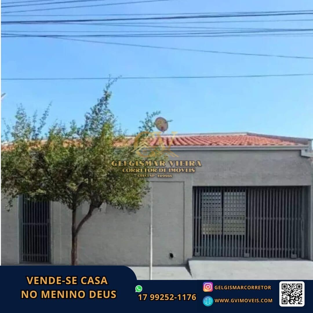 🏡 VENDE-SE CASA NO MENINO DEUS II - BEBEDOURO - SP 🏡