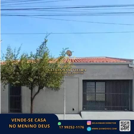 🏡 VENDE-SE CASA NO MENINO DEUS II - BEBEDOURO - SP 🏡