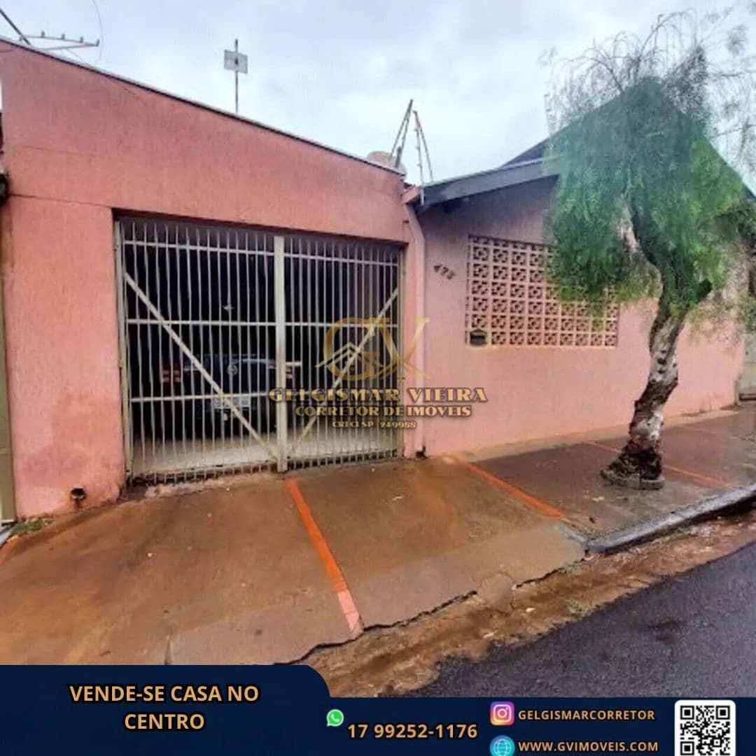 🏡 VENDE-SE CASA NO CENTRO — BEBEDOURO - SP 🏡