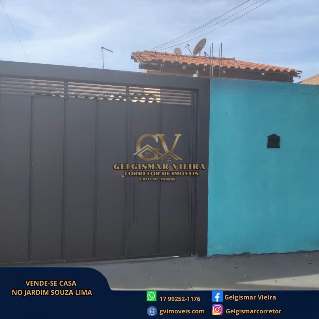 🏡 VENDE-SE CASA NO JARDIM SOUZA LIMA - BEBEDOURO - SP 🏡
