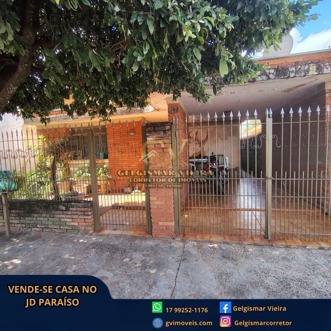 🏡 VENDE-SE CASA NO JD PARAÍSO - BEBEDOURO - SP 🏡