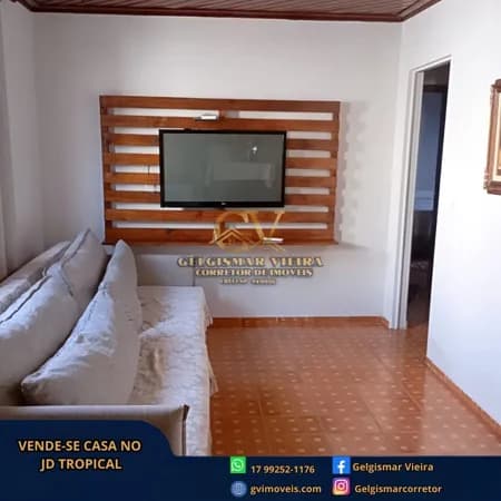 🏡 VENDE-SE CASA NO JD TROPICAL- BEBEDOURO - SP 🏡
