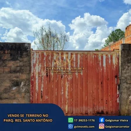🏡VENDE-SE TERRENO NO PARQ RES. SANTO ANTÔNIO - BEBEDOURO - SP🏡