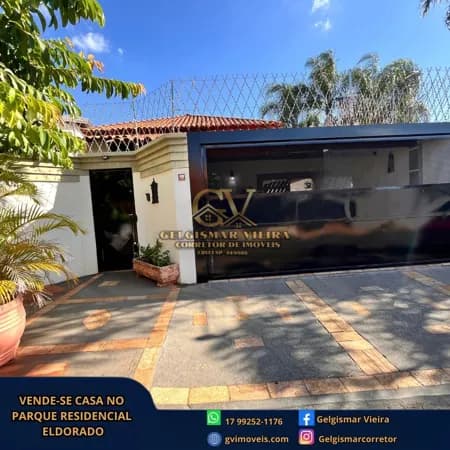 🏡 VENDE-SE CASA NO PARQ. RES. ELDORADO - BEBEDOURO - SP 🏡