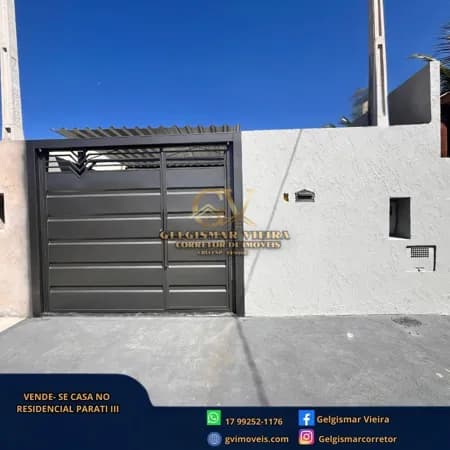 🏡 VENDE-SE CASA NO RESIDENCIAL PARATI III - BEBEDOURO - SP 🏡