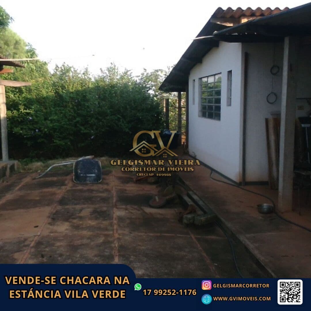 🏡 VENDE-SE CHÁCARA NA ESTÂNCIA VILA VERDE -BEBEDOURO - SP 🏡