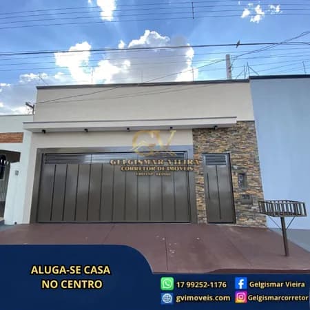 🏠 ALUGA-SE CASA NO CENTRO - BEBEDOURO - SP 🏠