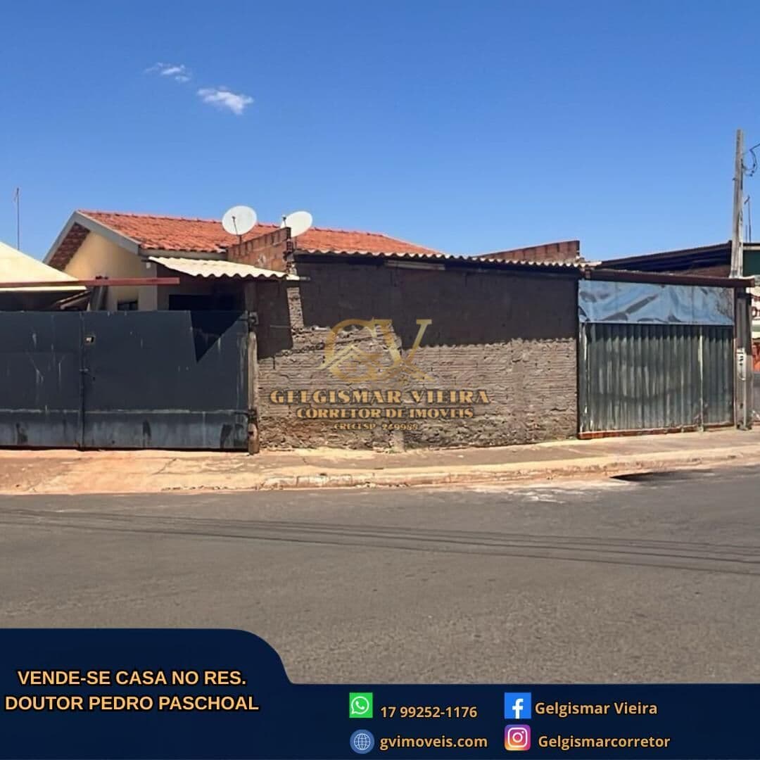 🏡 VENDE-SE CASA NO RES. PEDRO PASCHOAL- BEBEDOURO-SP 🏡