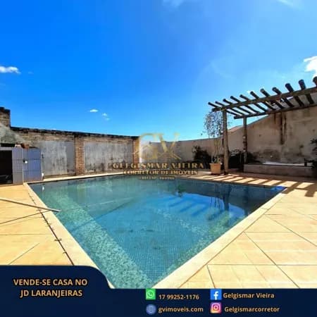 🏡 VENDE-SE CASA NO JD LARANJEIRAS - BEBEDOURO - SP 🏡