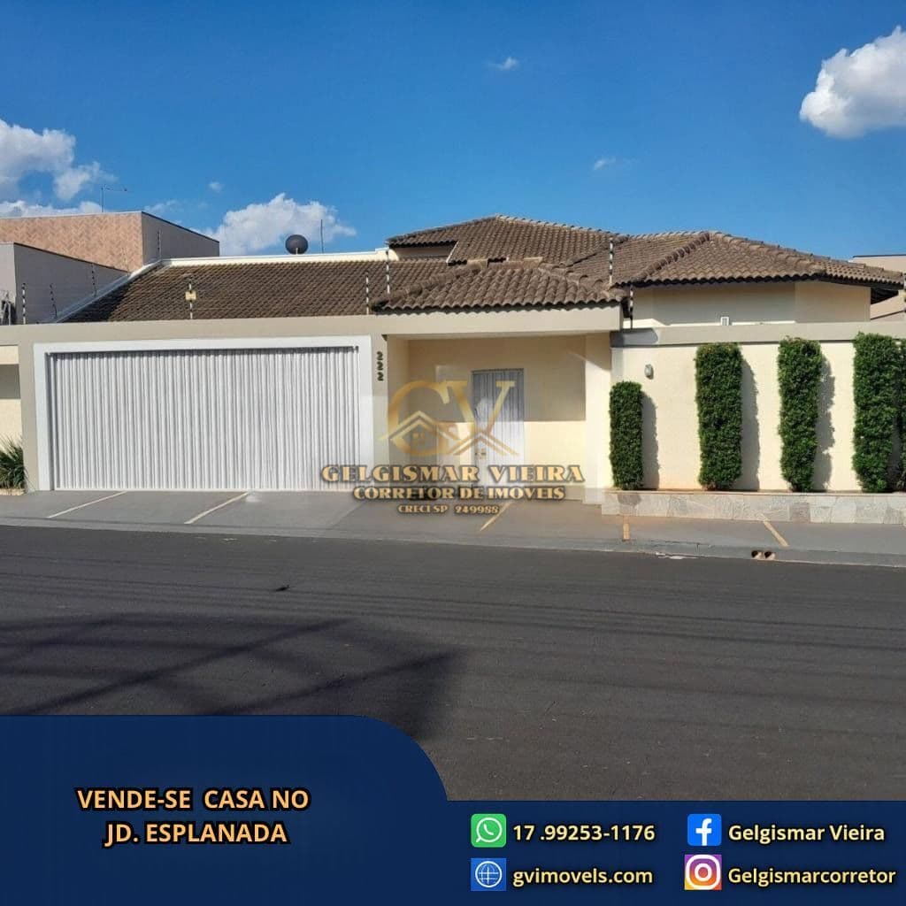 🏡 VENDE-SE CASA NO JD. ESPLANADA — BEBEDOURO — SP 🏡