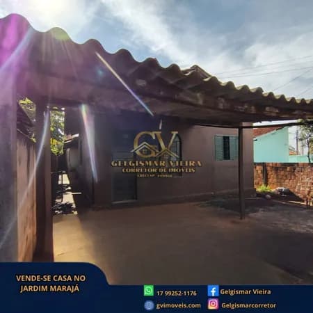 🏡VENDE-SE CASA NO JARDIM MARAJÁ-BEBEDOURO-SP🏡