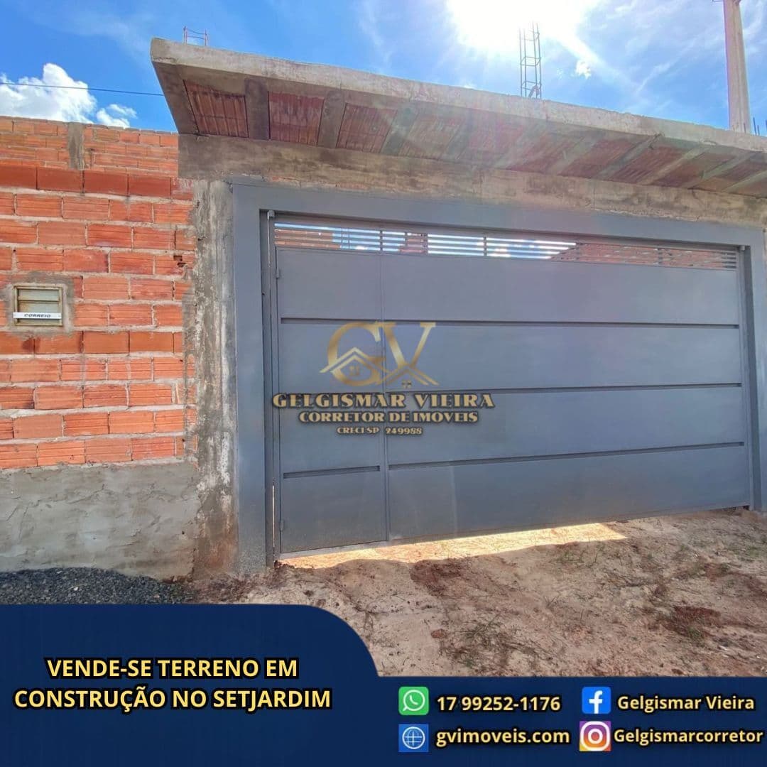 🏡 VENDE-SE TERRENO EM CONTRUÇÃO NO SETJARDIM — BEBEDOURO - SP 🏡