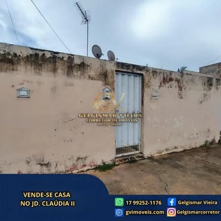 🏡 VENDE-SE CASA NO CLAUDIA II — BEBEDOURO — SP 🏡