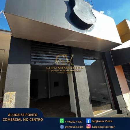 🏡 ALUGA-SE PONTO COMERCIAL NO CENTRO - BEBEDOURO - SP 🏡