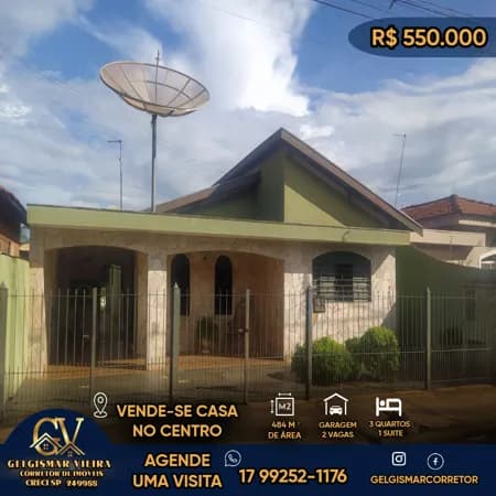 🏡 VENDE-SE CASA NO JD. PARAÍSO BEBEDOURO - SP 🏡