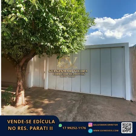 🏡 VENDE-SE EDÍCULA NO RES. PARATI II – BEBEDOURO - SP 🏡